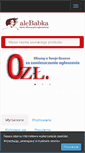 Mobile Screenshot of alebabka.pl
